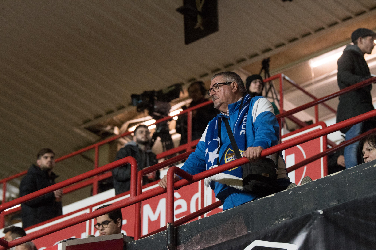 Las imágenes del Nàstic - Málaga CF, segunda ronda de la Copa del Rey