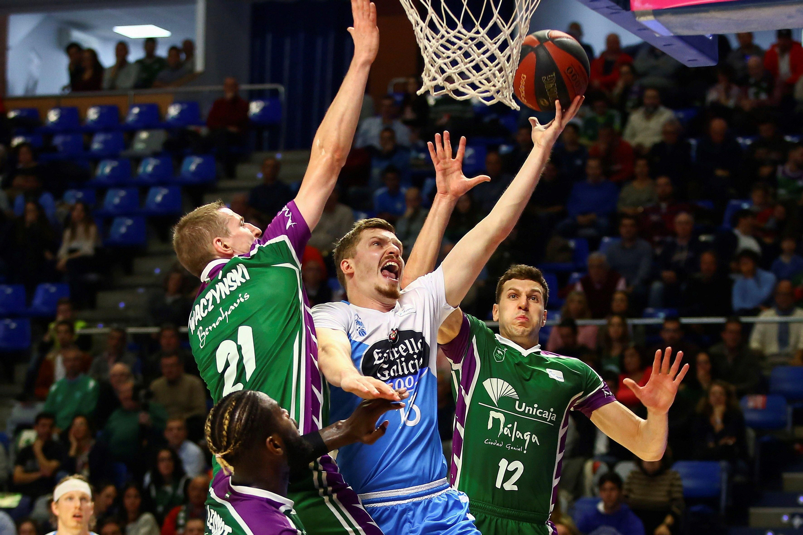 Los cinco años de Adam Waczynski en el Unicaja, en fotos