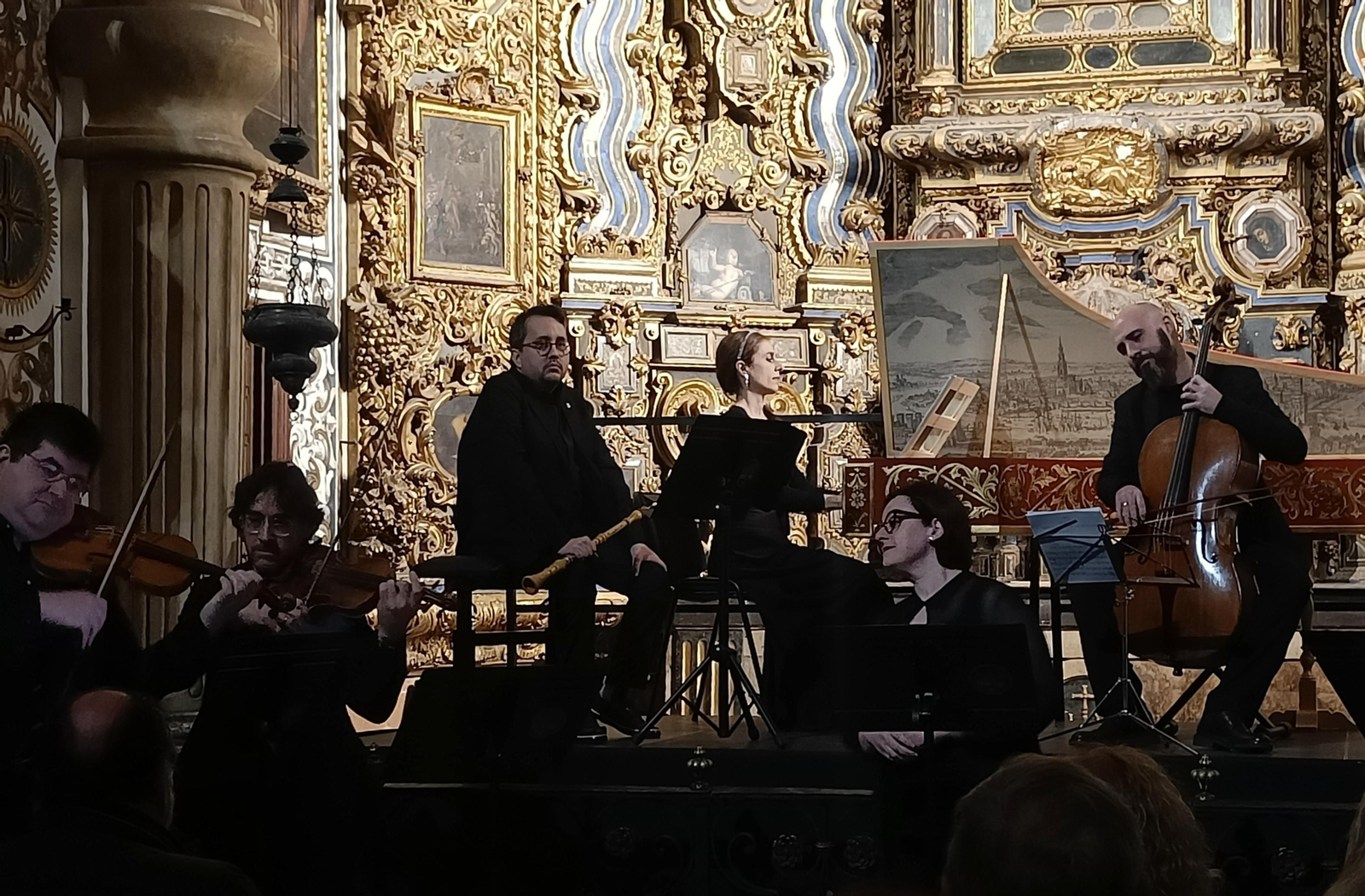 Martha Mathéu y su ensemble en San Luis.