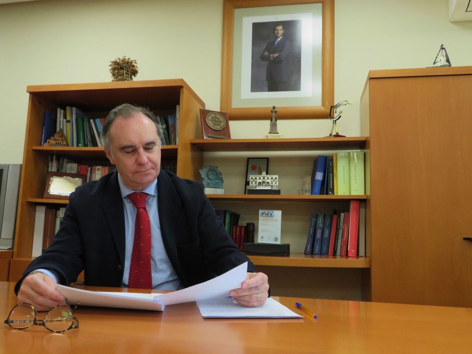 Antonio Augustín, delegado territorial de Empleo.