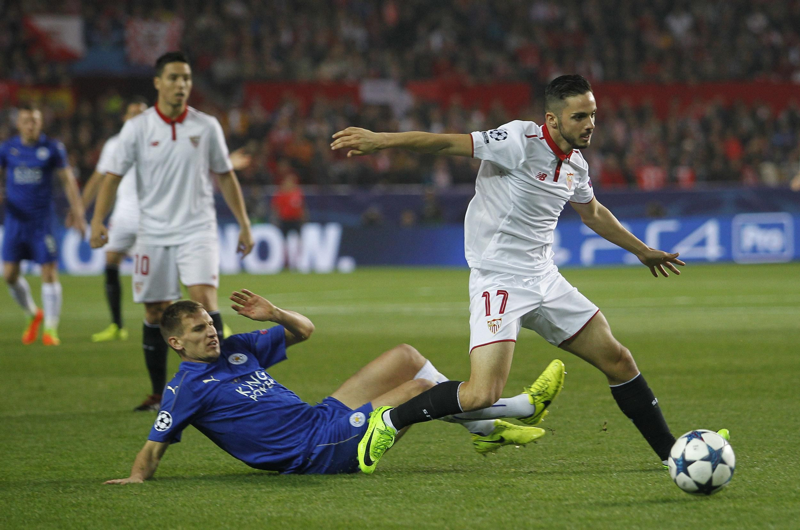 El Sevilla-Leicester de 'Champions'