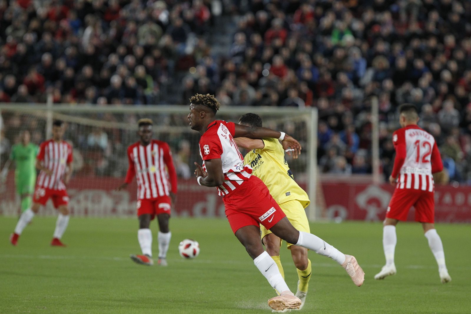 Las imágenes del UD Almería-Villarreal