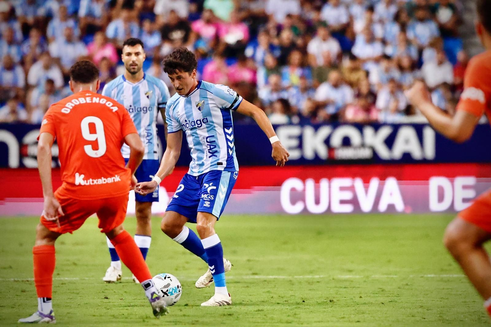 Las fotos del Málaga CF-Real Sociedad B