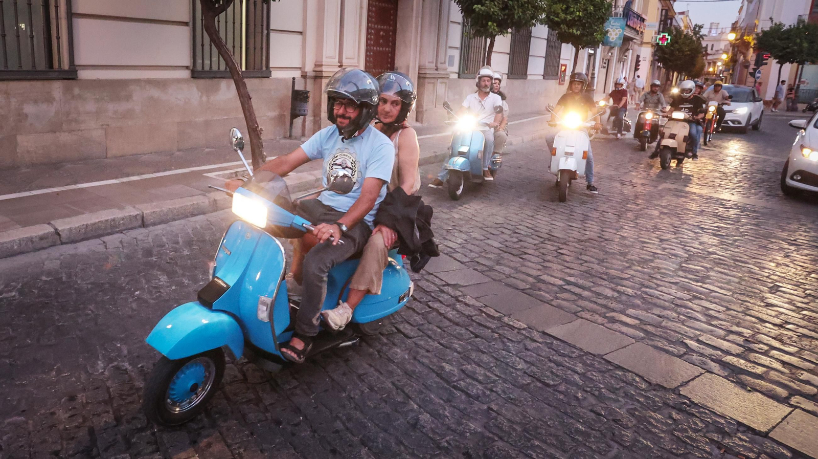 Imágenes del Encuentro Nacional de Scooters Clasicas en Jerez