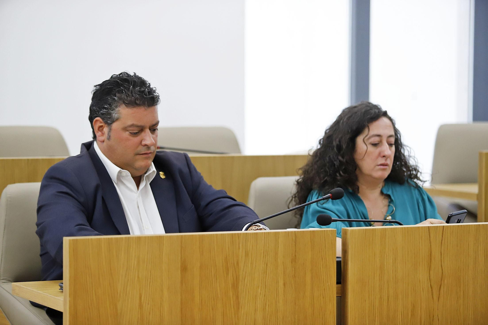 Imágenes del Pleno Extraordinario en la Diputación