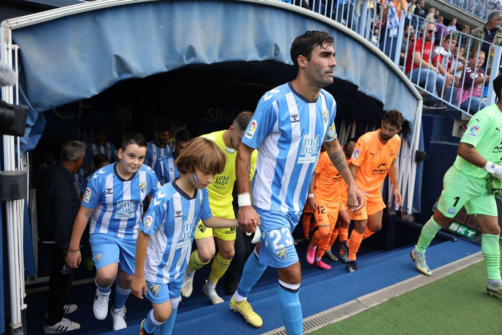 El Málaga CF - Ibiza, en fotos