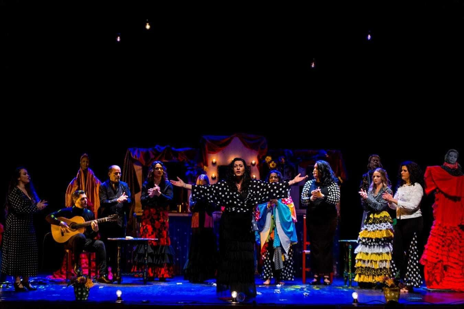 El espectáculo 'La Faraona', en el Teatro de las Cortes