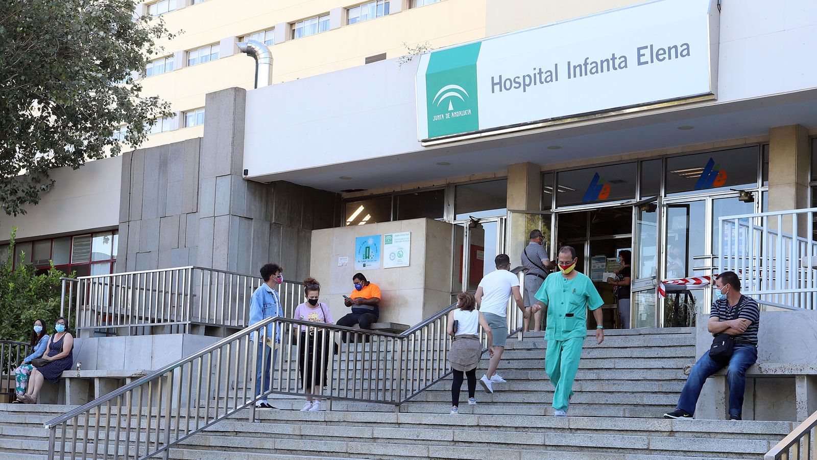 Exterior del Hospital Infanta Elena.