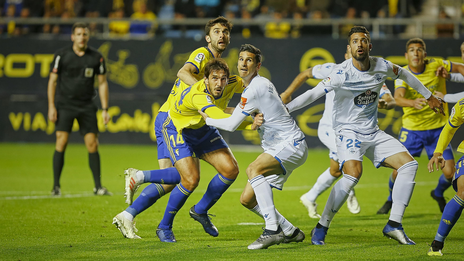 Partido Cádiz CF - Deportivo de La Coruña