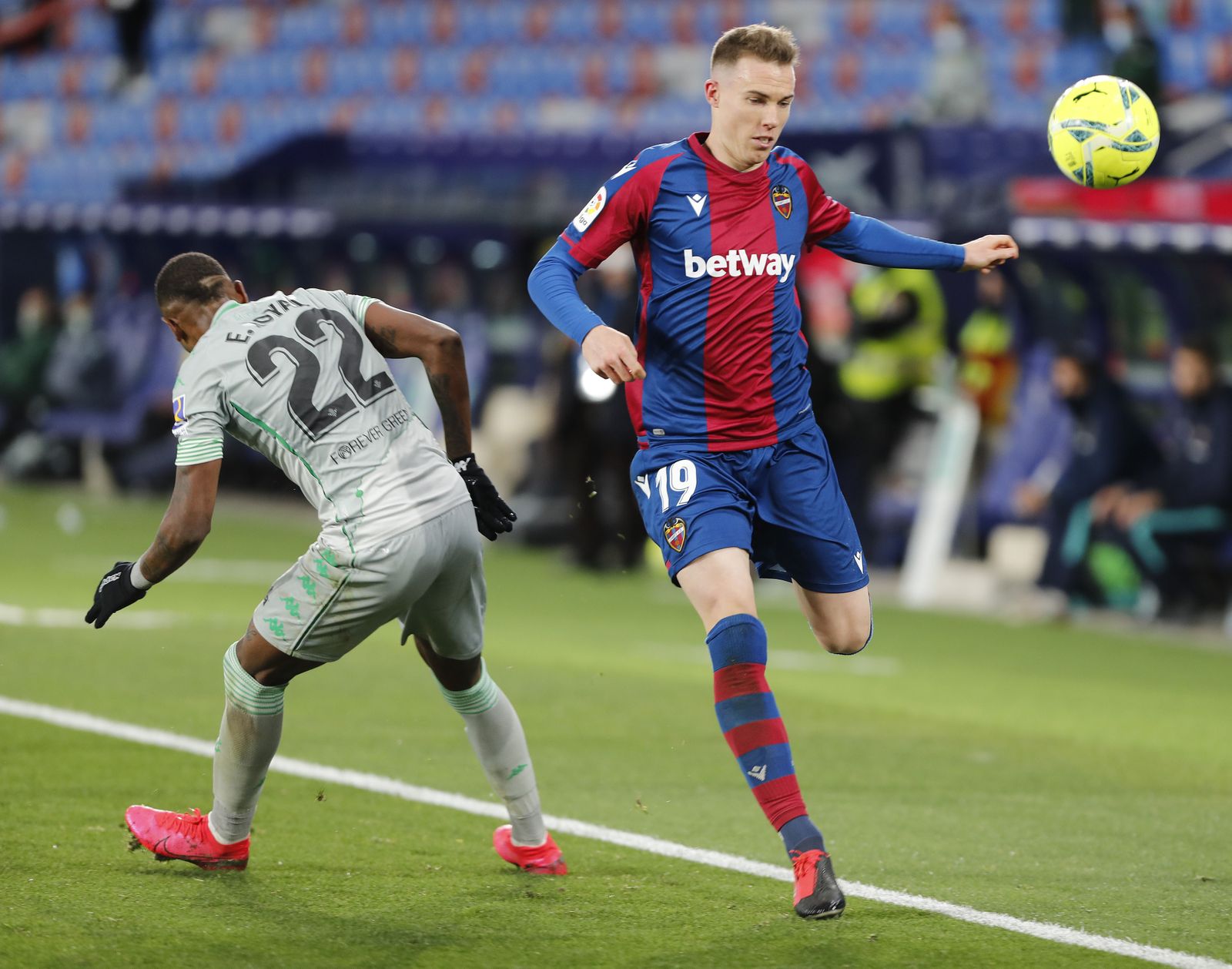 Las imágenes del Levante - Betis