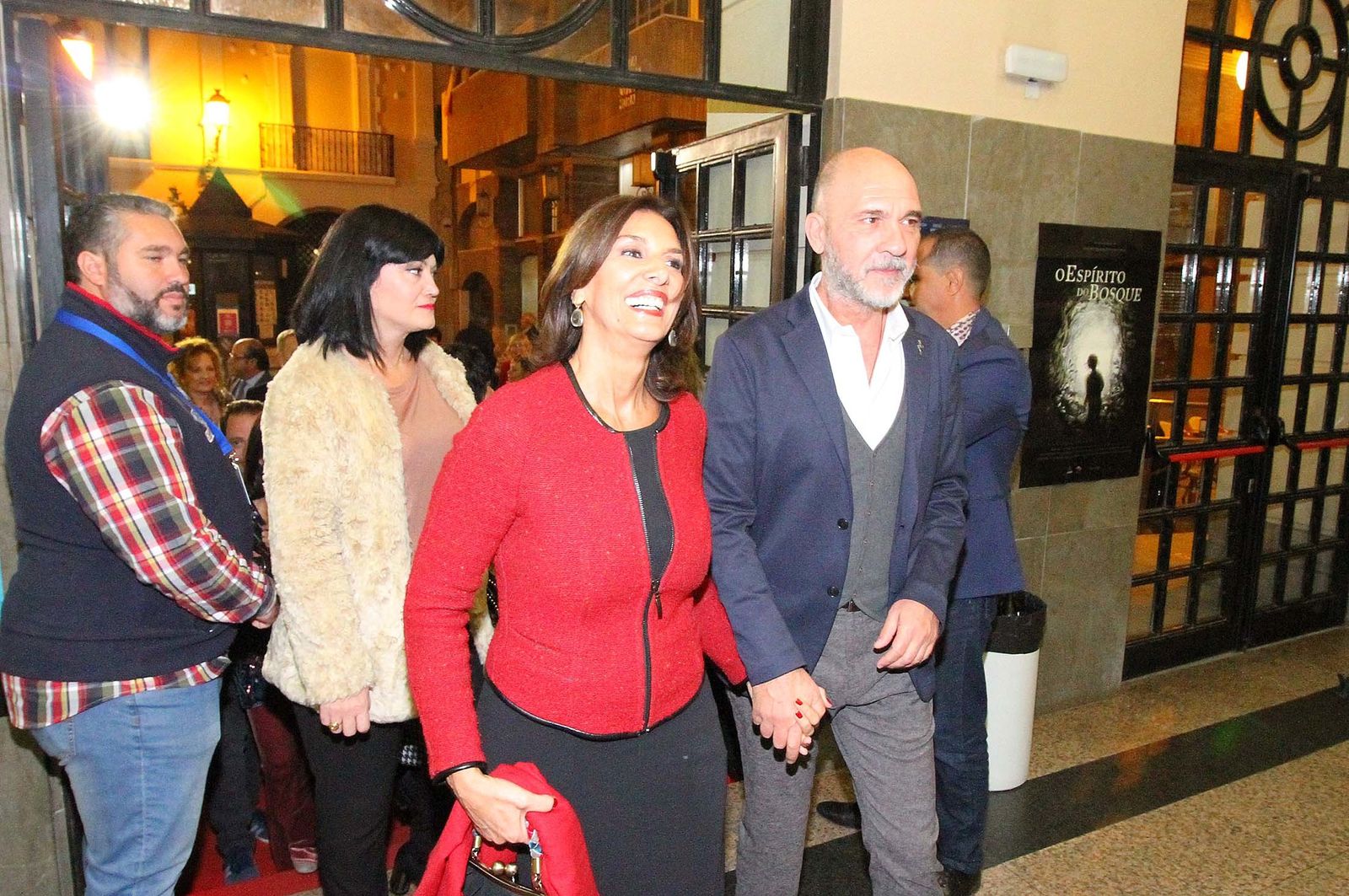 Imágenes de la entrega del premio Ciudad de Huelva a Darío Grandinetti.