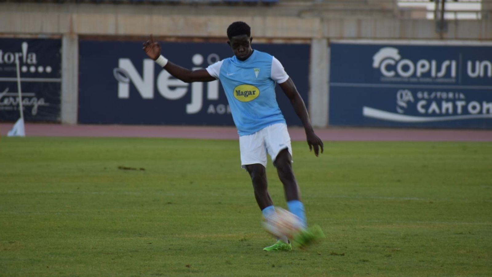 Gnangoro, pilar fundamental del Poli El Ejido en este primer tramo del curso.