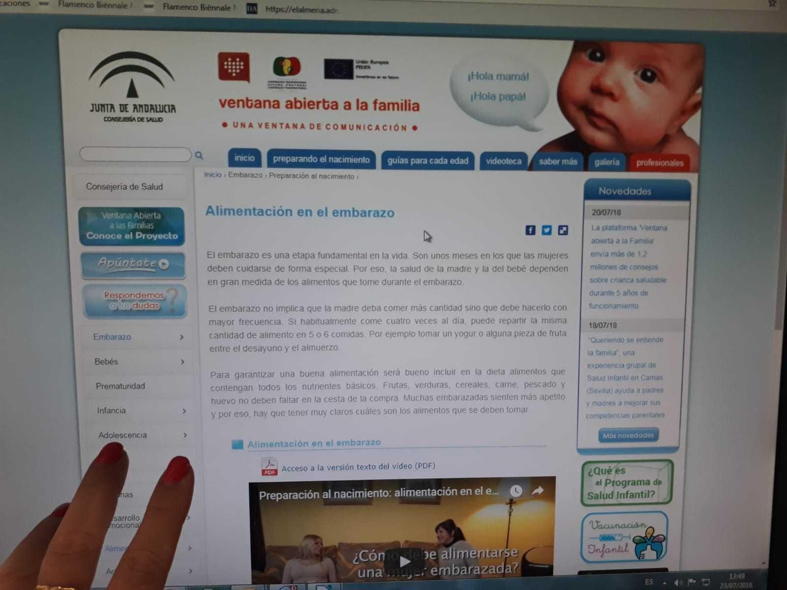 El portal en el que se pueden realizar todas las consultas necesarias.