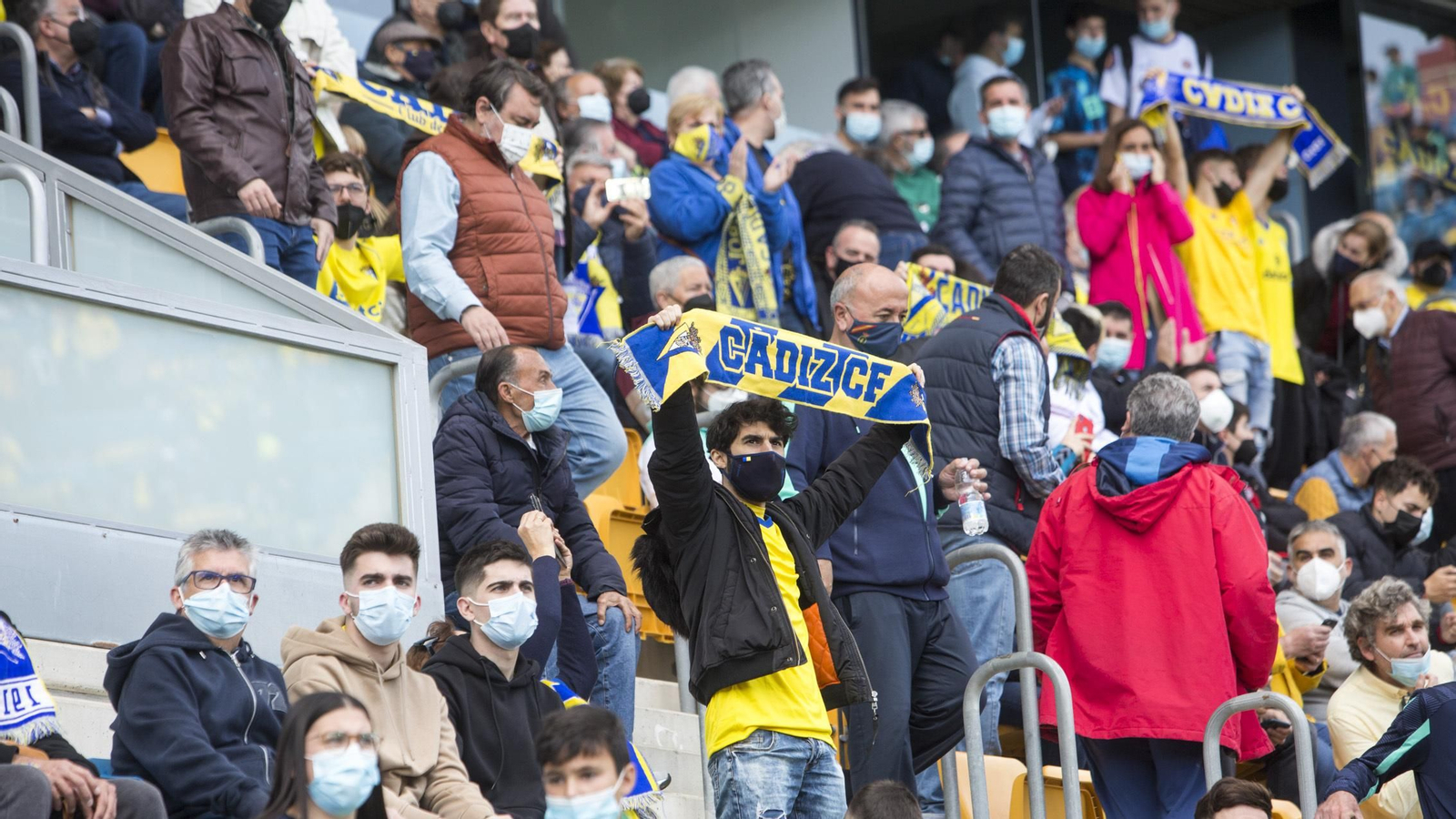 Las imágenes del partido entre el Cádiz y el Celta