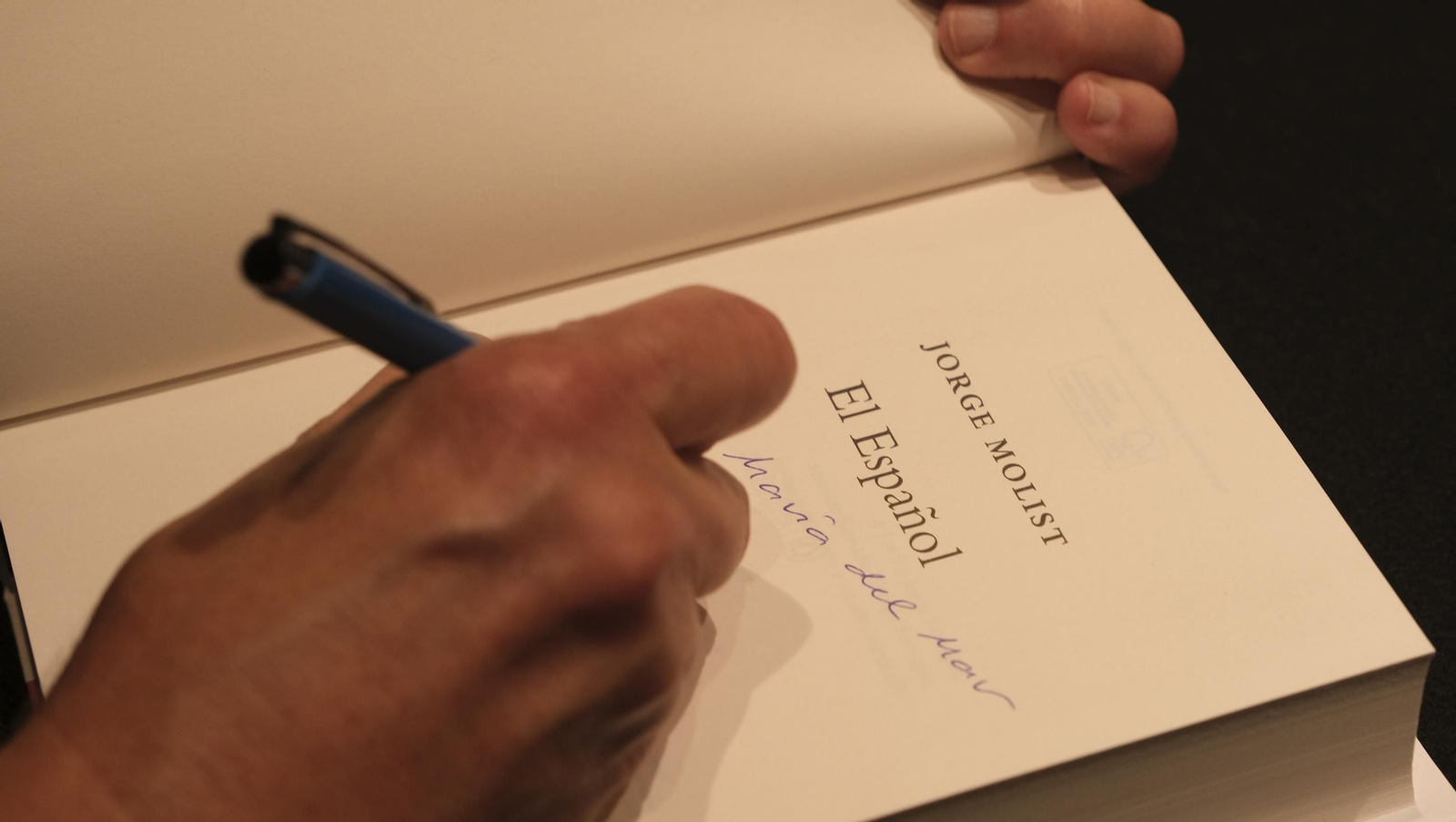 El Diario de los Libros con el escritor Jorge Molist, en imágenes