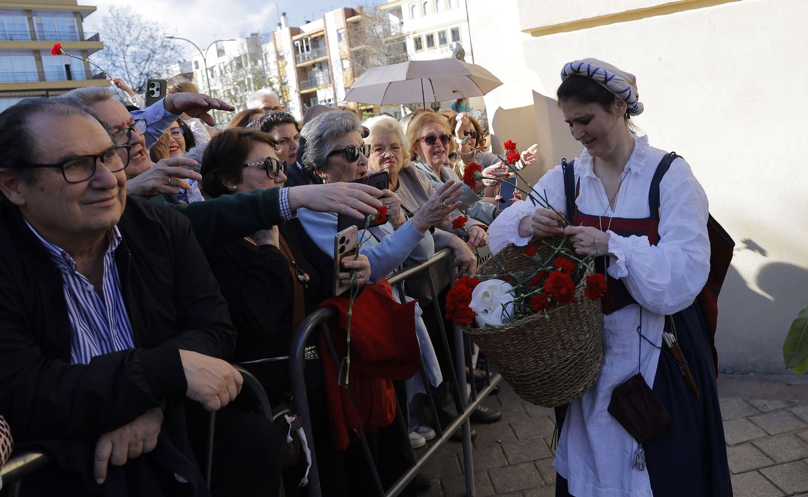Desfile de Carlos V e Isabel de Portugal en Sevilla