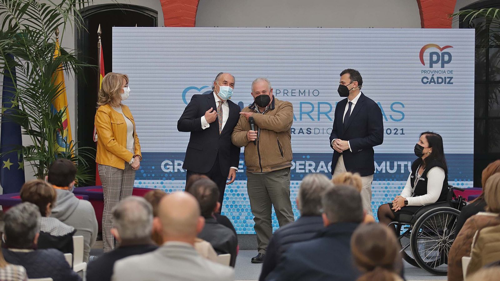 Fotos de la entrega del I Premio Sin Barreras  en Algeciras
