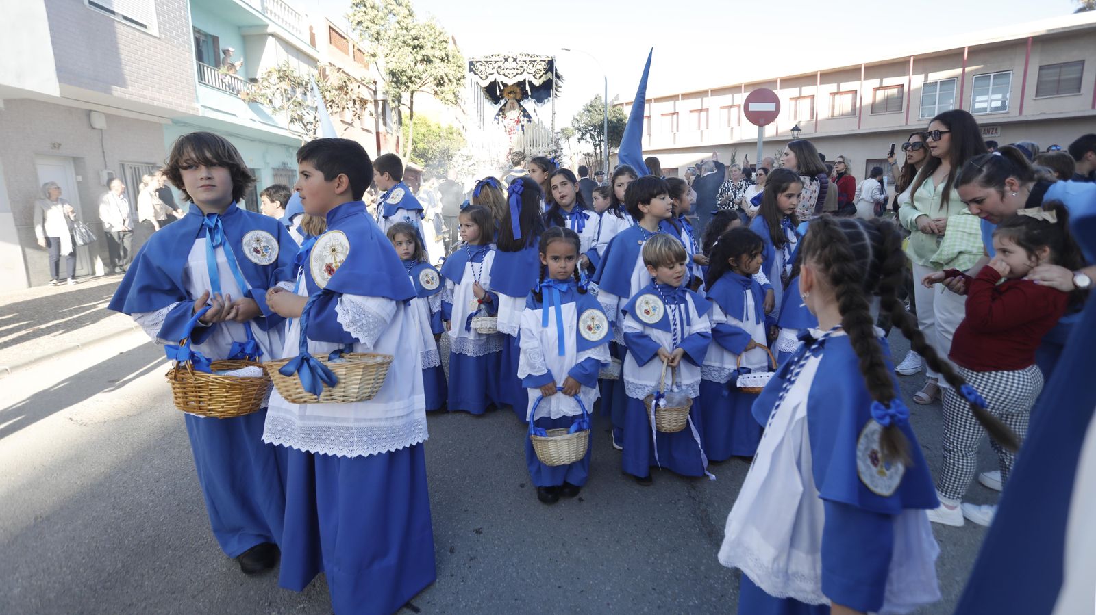 Fotos del Domingo de Ramos  en La Línea: Sagrada Flagelación y María Santísima de la Estrella
