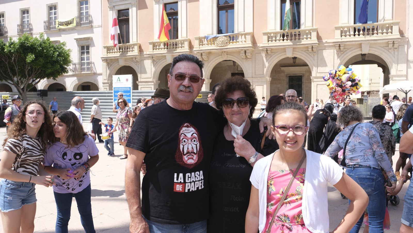 Imágenes del Entierro de la Sardina. Carnaval de Almería.