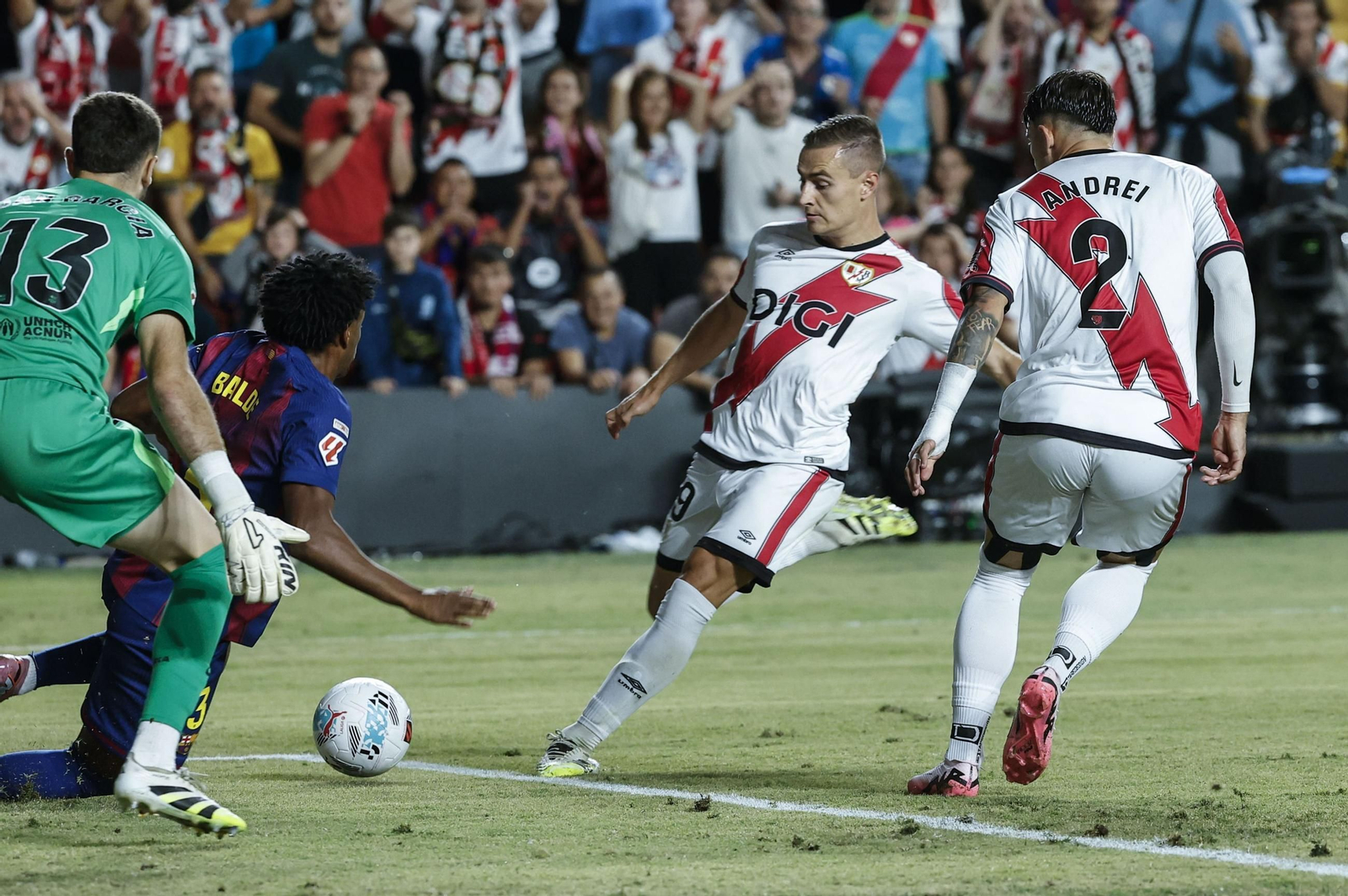 Las fotos del Rayo Vallecano - Barcelona