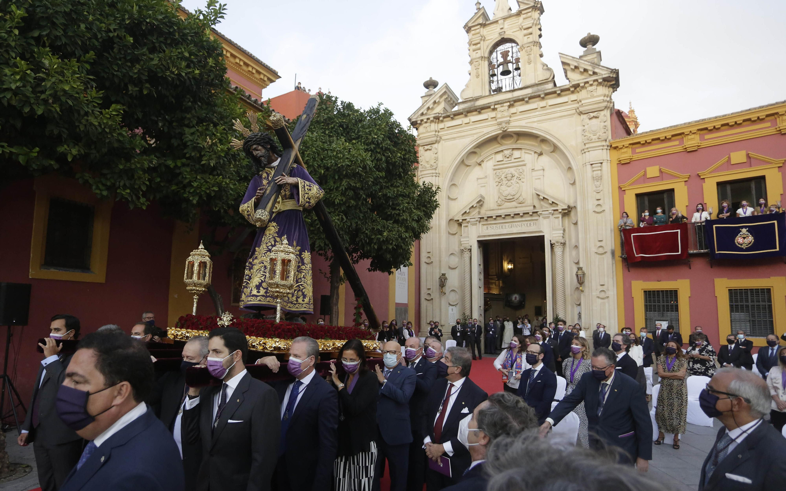 Las imágenes de la misa por el cuarto centenario del Gran Poder