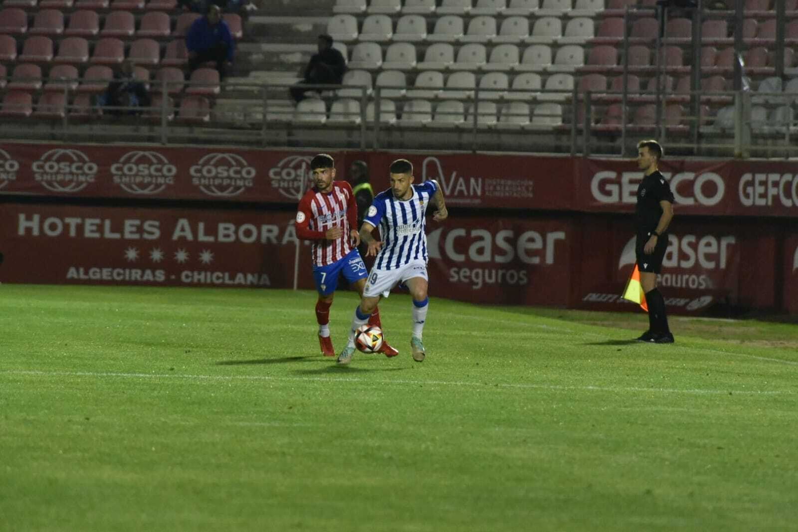 Imágenes del Algeciras-Recreativo de Huelva en el Nuevo Mirador