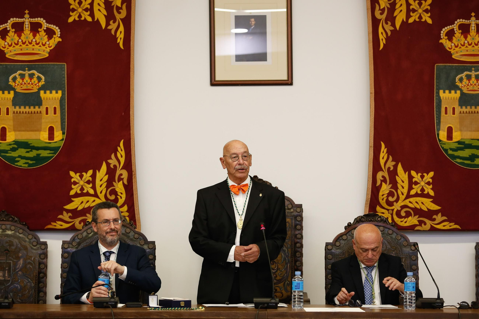 Fotos: Sylvain Marc toma posesión como académico de número en la Real Academia Provincial de Bellas Artes de Cádiz