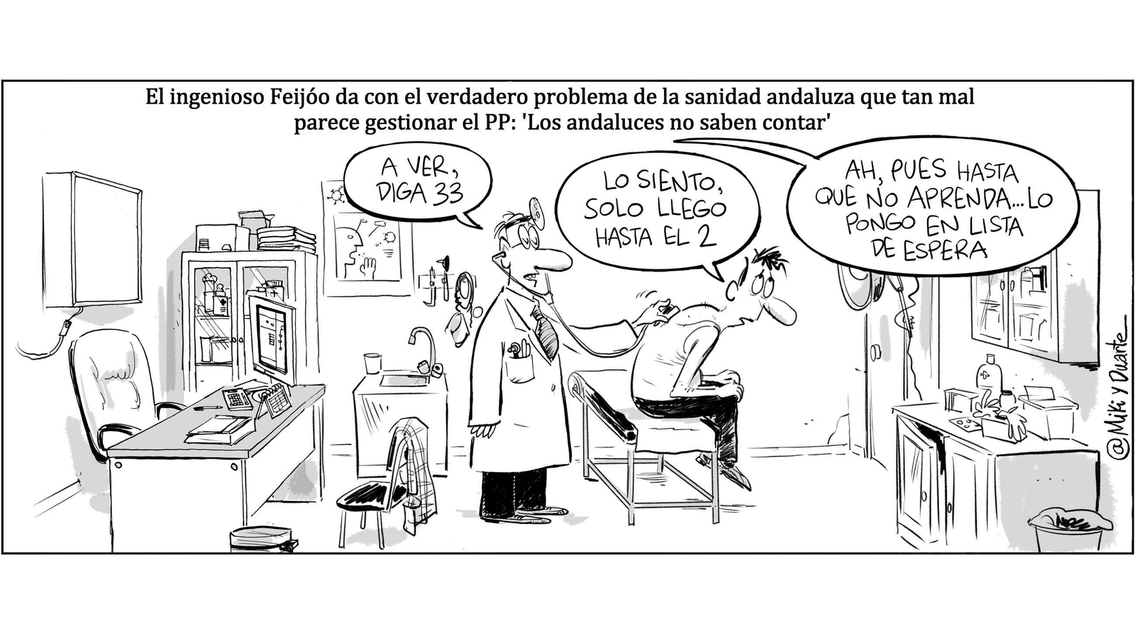 El comentario de Feijoo