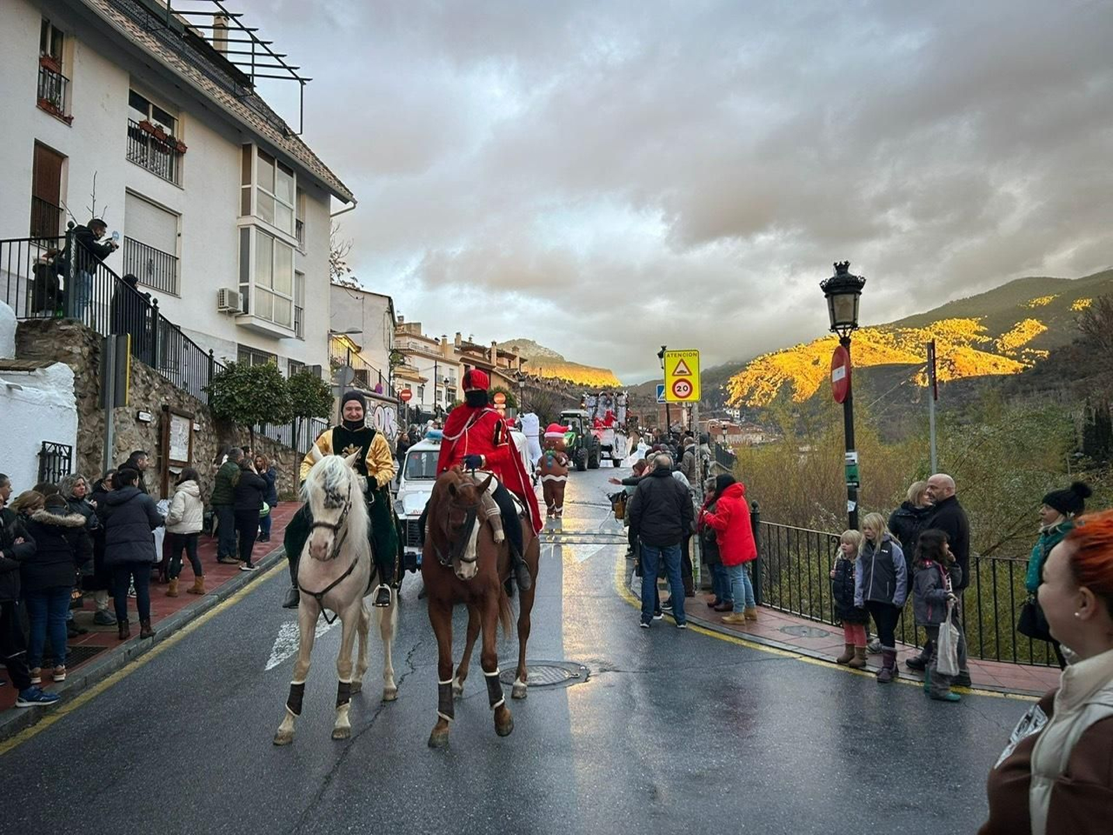 La llegada de los Reyes Magos a la provincia de Granada, en imágenes