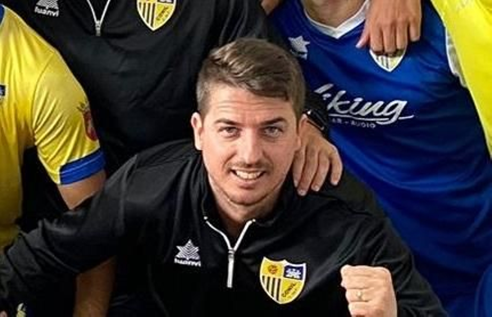 Fran Carmona, en su etapa como miembro del staff técnico del Conil.