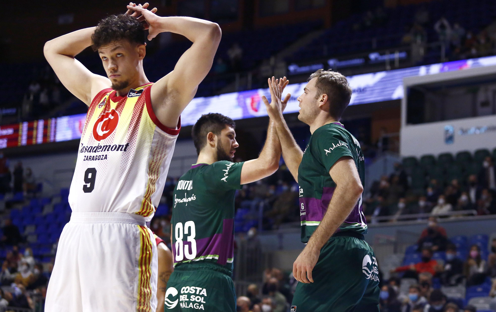 Las fotos del Unicaja-Casademont Zaragoza.