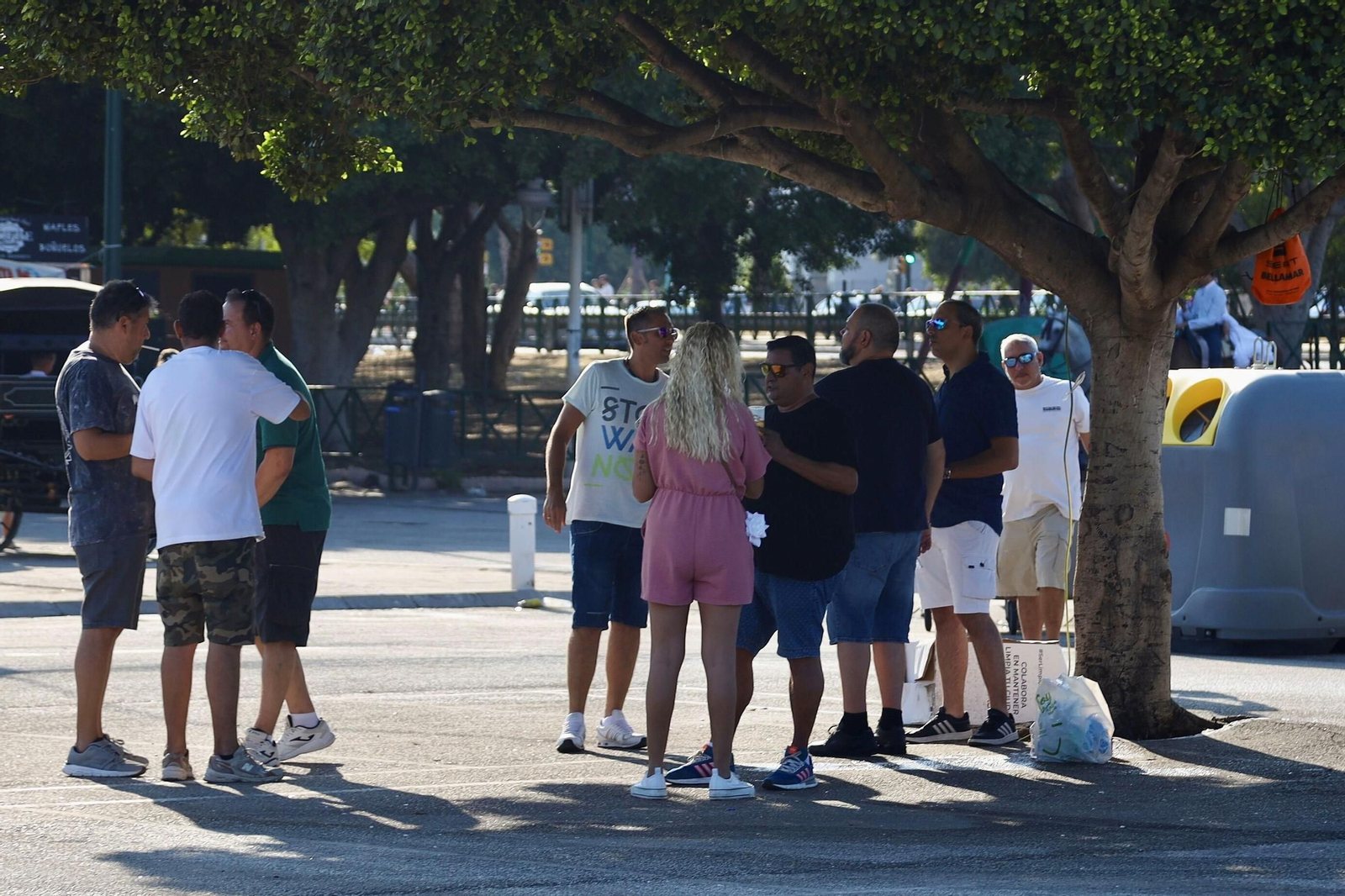 El ambiente en el Real de la Feria de Málaga este viernes, en imágenes