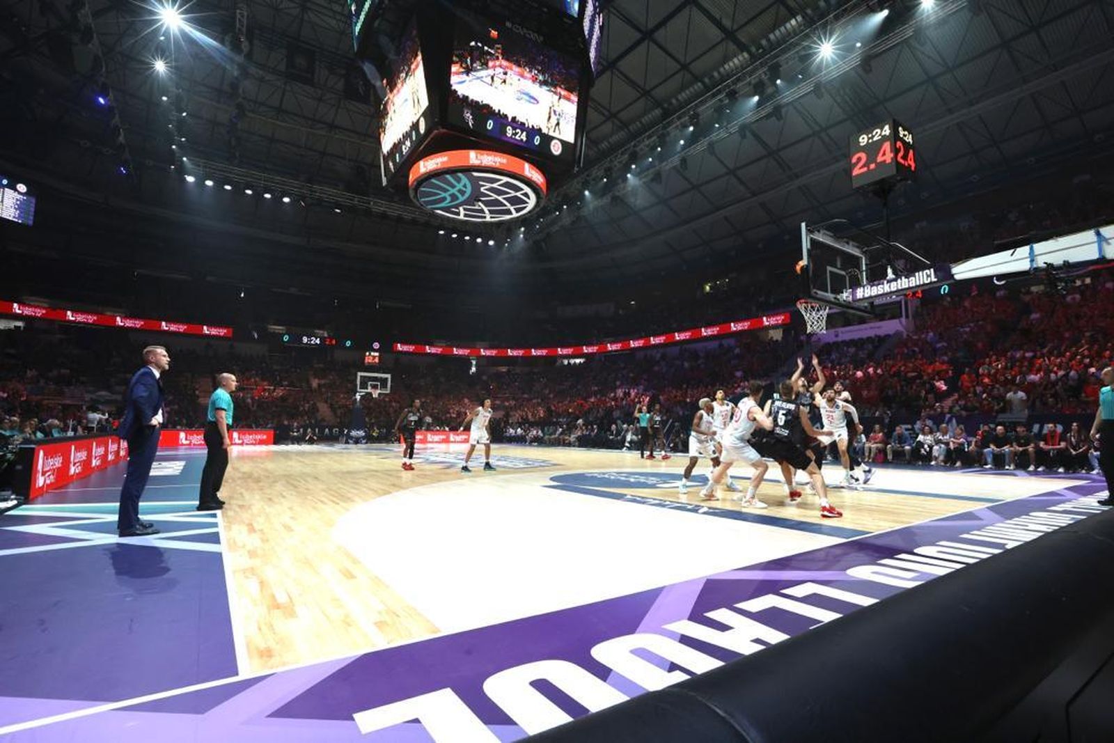 El Hapoel-Bonn, final de la BCL, en fotos