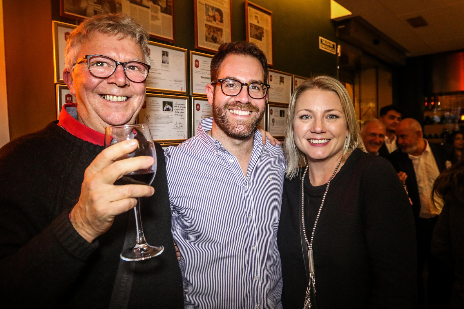 Las fotos de la celebración en el restaurante KGB de los éxitos de 2019