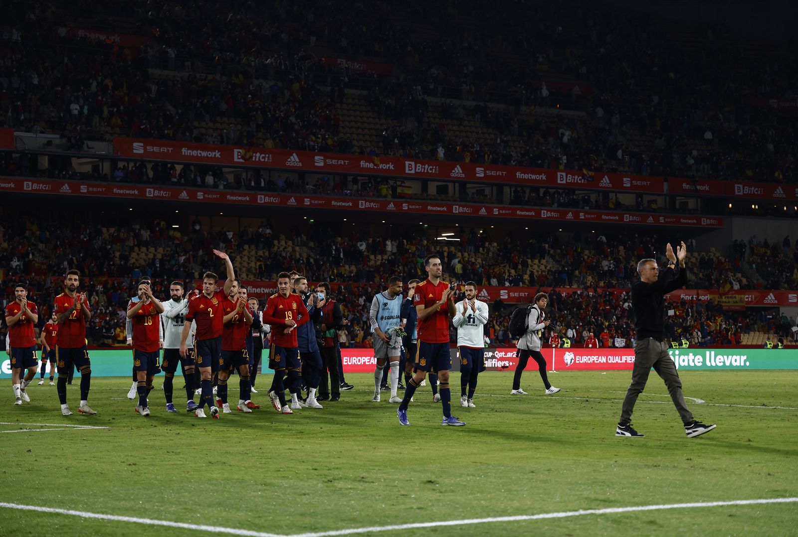 Las imágenes del España-Suecia