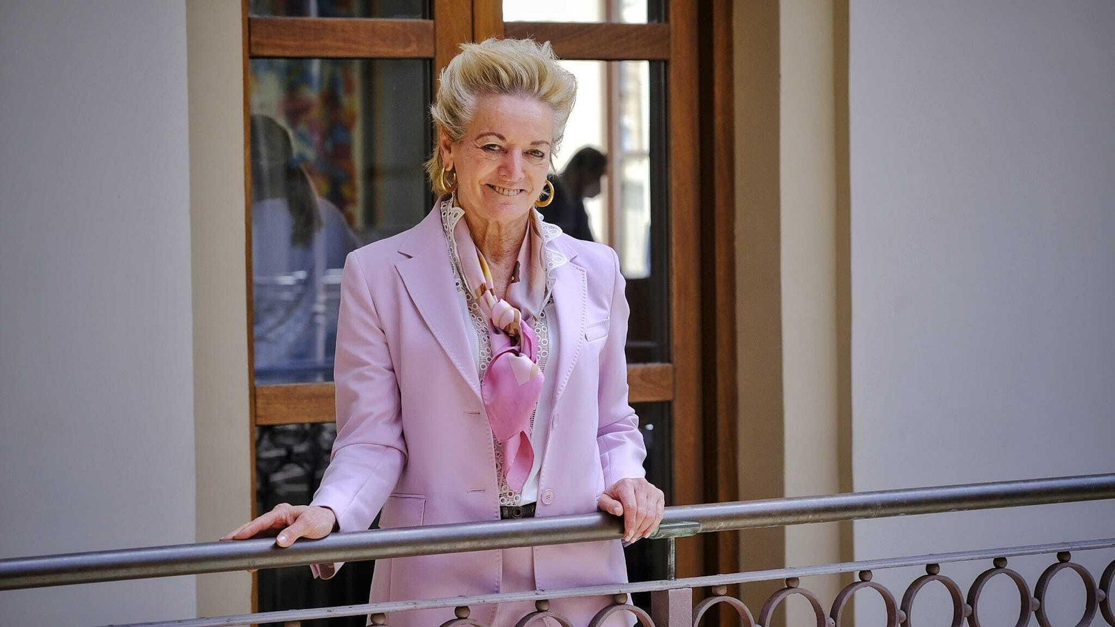 María Luisa Segoviano en el Palacio de Congresos de Cádiz.