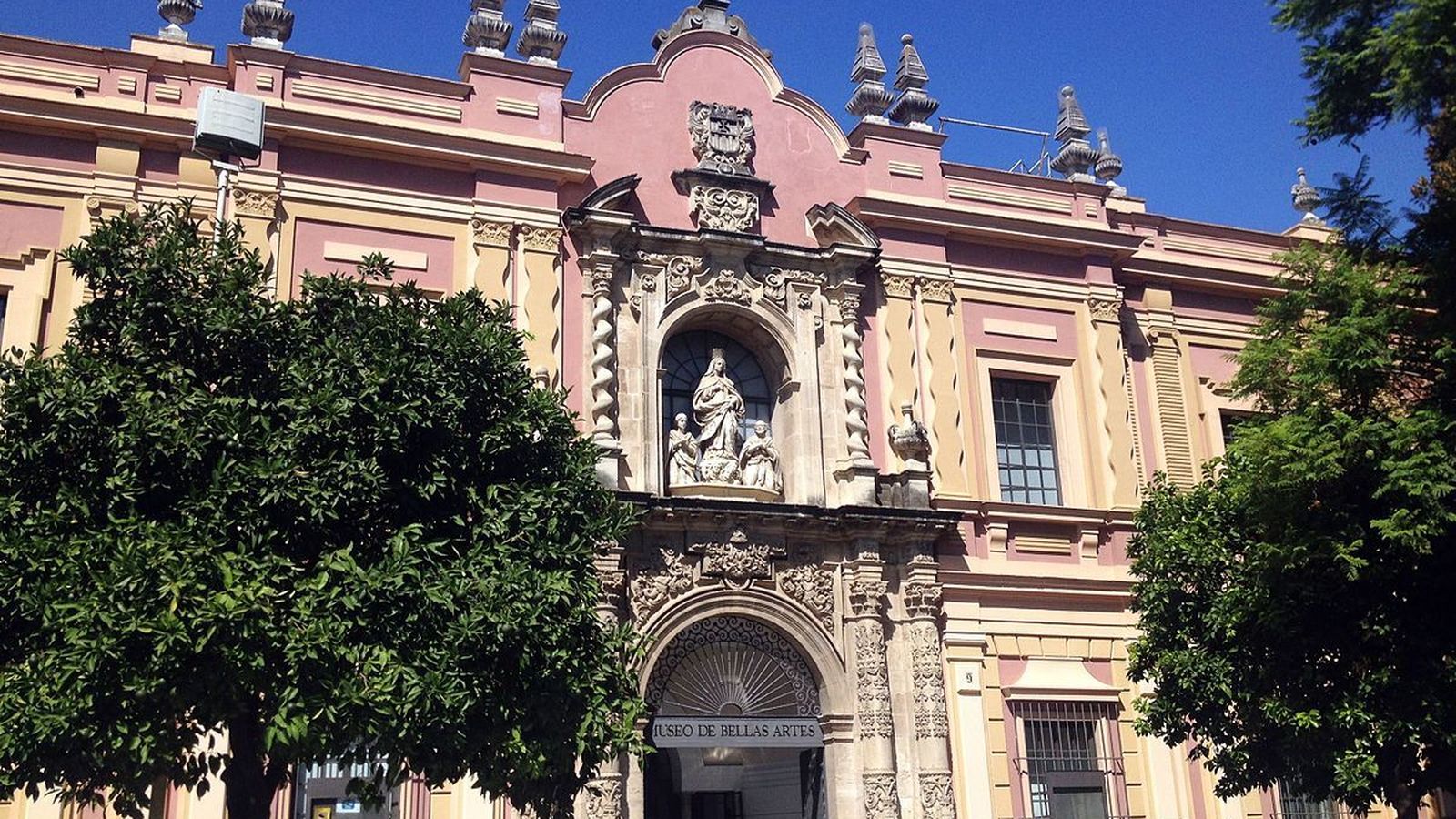 El antiguo Convento de la Merced y actual Museo de Bellas Artes de Sevilla