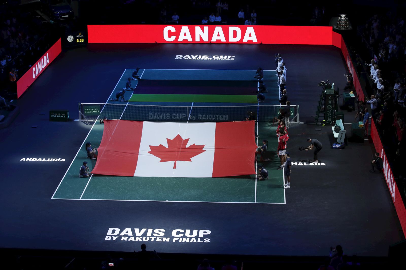 Jan Lennard Struff - Denis Shapovalov de la Copa Davis de Málaga