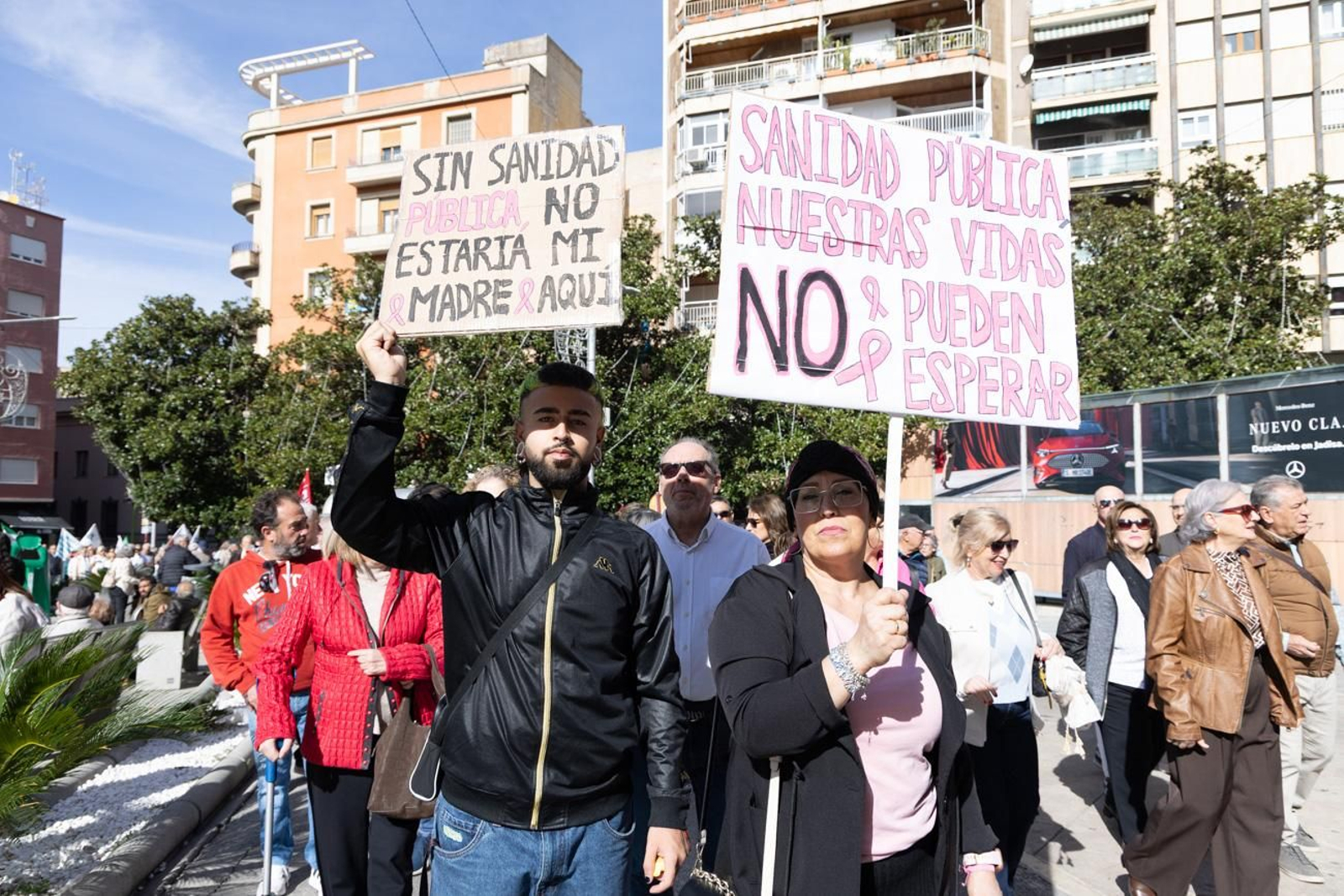 Manifestación "Sanidad cien por cien pública"