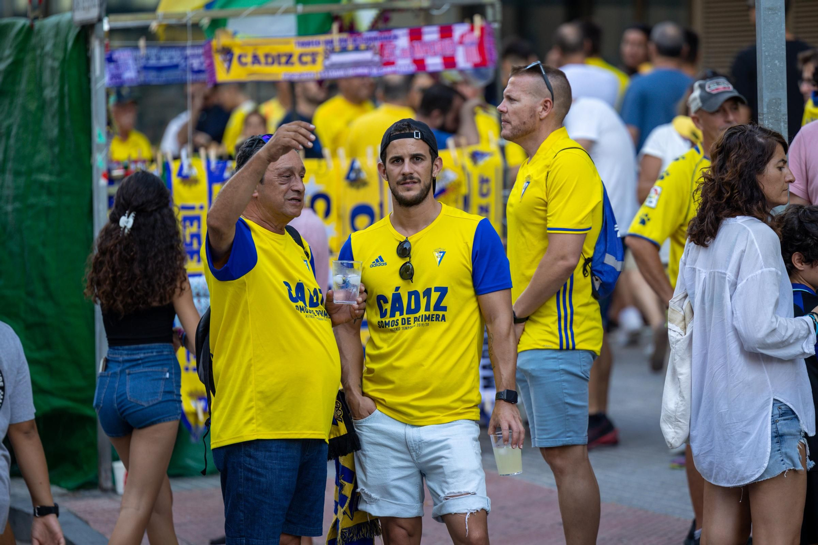 Las imágenes del Cádiz-Atlético de Madrid del Trofeo Carranza