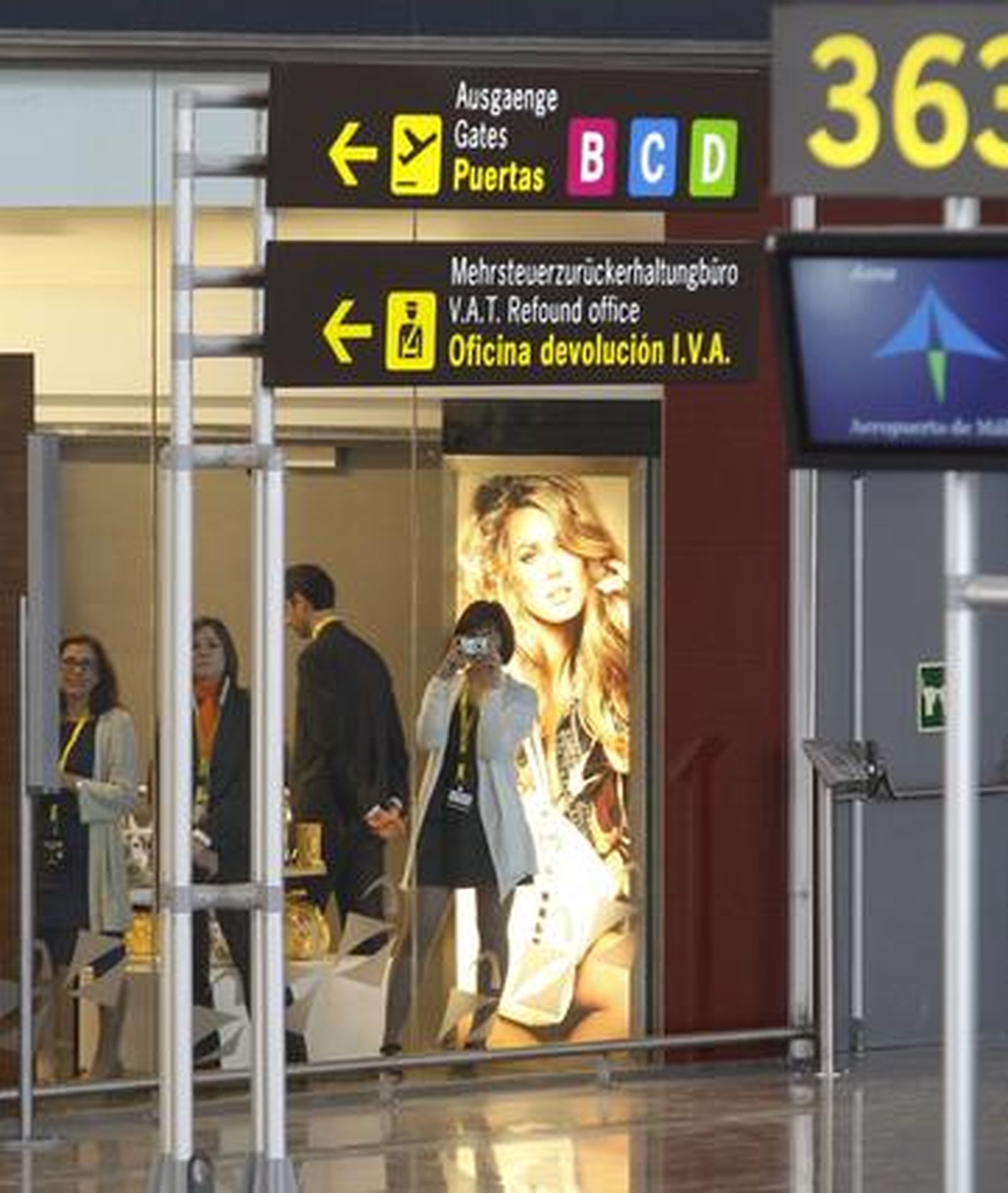 Imágenes de la nueva terminal del aeropuerto Pablo Ruiz Picasso

Foto: Sergio Camacho