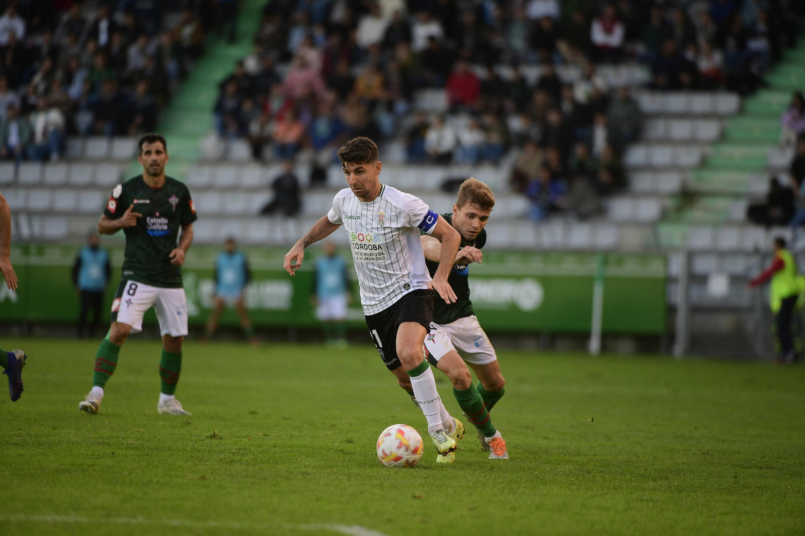 Las imágenes del Racing Ferrol - Córdoba CF en A Malata