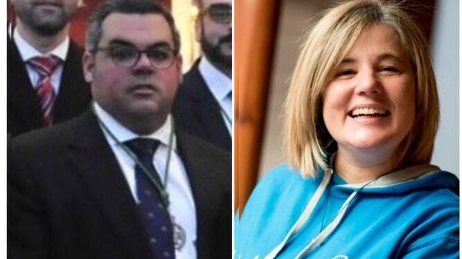 Los jóvenes fallecidos, Javier Nieto y Rocío León.