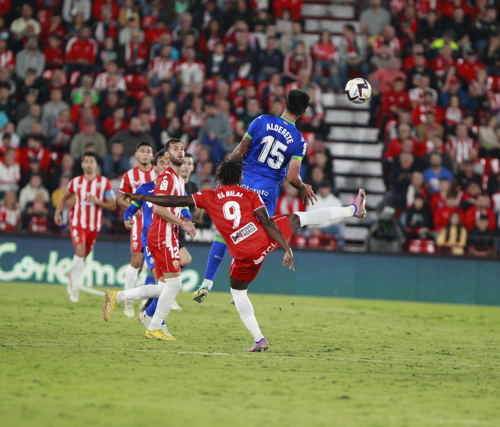 Imágenes del partido de fútbol U.D. Almería-Getafe C.F.