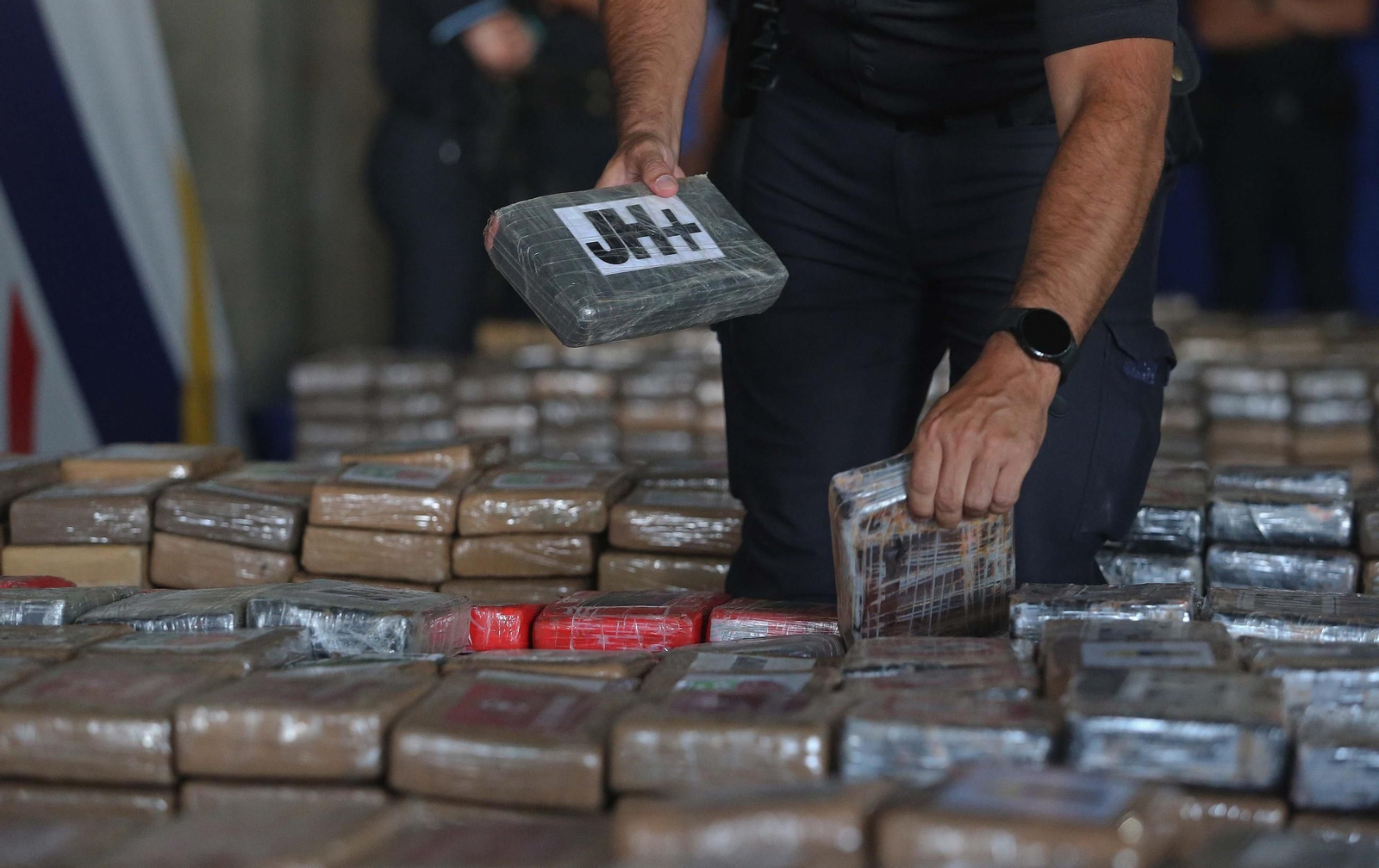 Imagen de archivo de cocaína intervenida en una operación anterior.