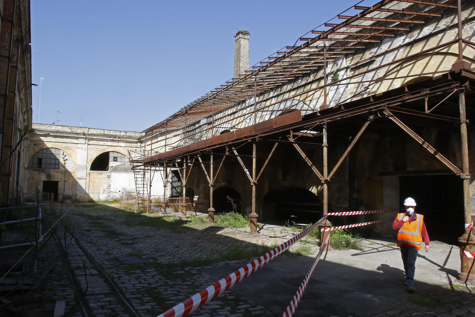 Estado de las obras de la Fábrica de Artillería
