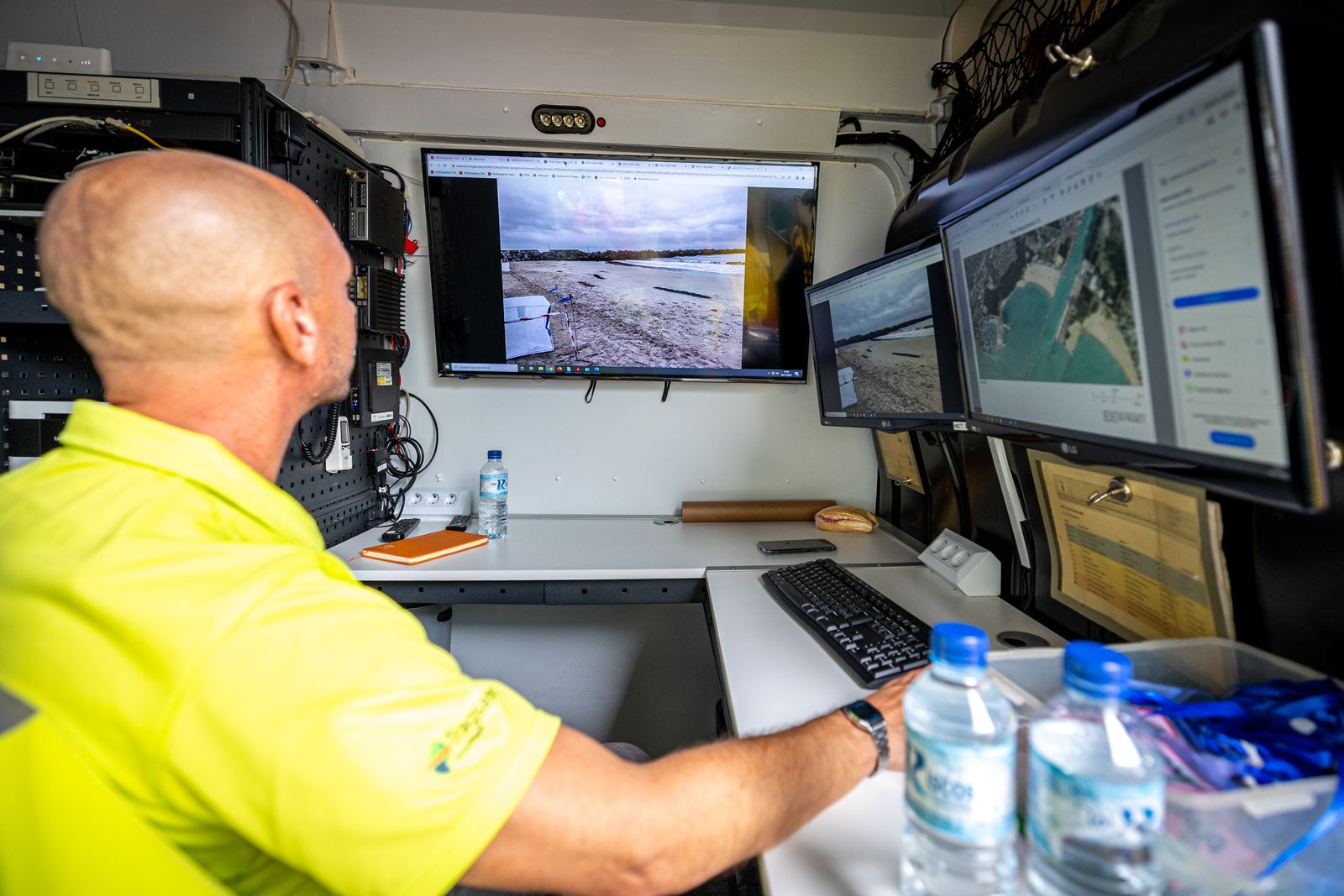 Imágenes del simulacro marítimo en en El Puerto