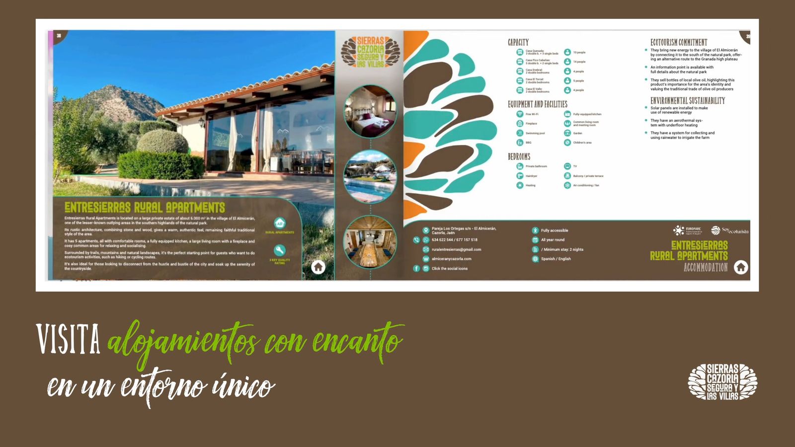 Vídeo del catálogo profesional de empresas de ecoturismo de Cazorla, Segura y Las Villas.