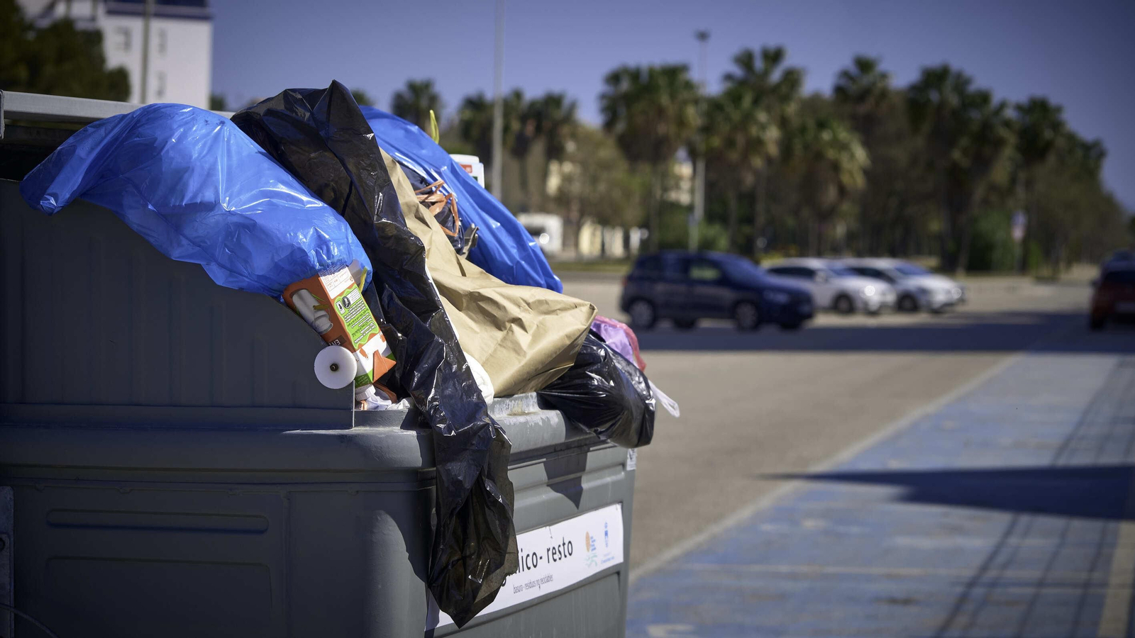 Huelga de basuras en El Puerto.