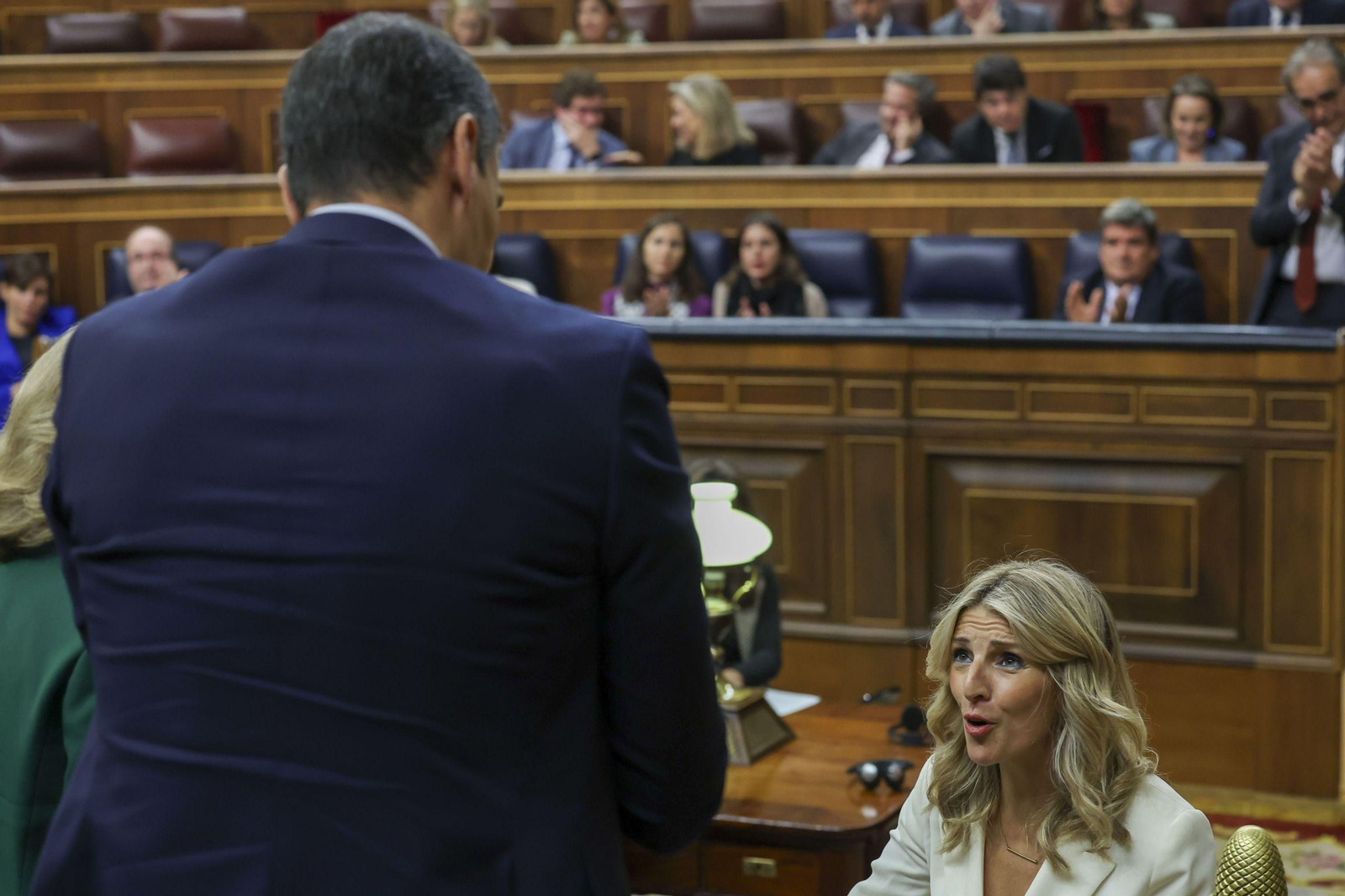 La primera sesión del debate de investidura en el Congreso de los Diputados, en imágenes